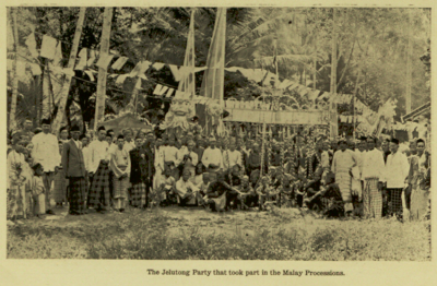 Group photo of the Jelutong Party