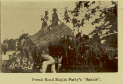 Perak Road Majlis Party's 'Sakais'